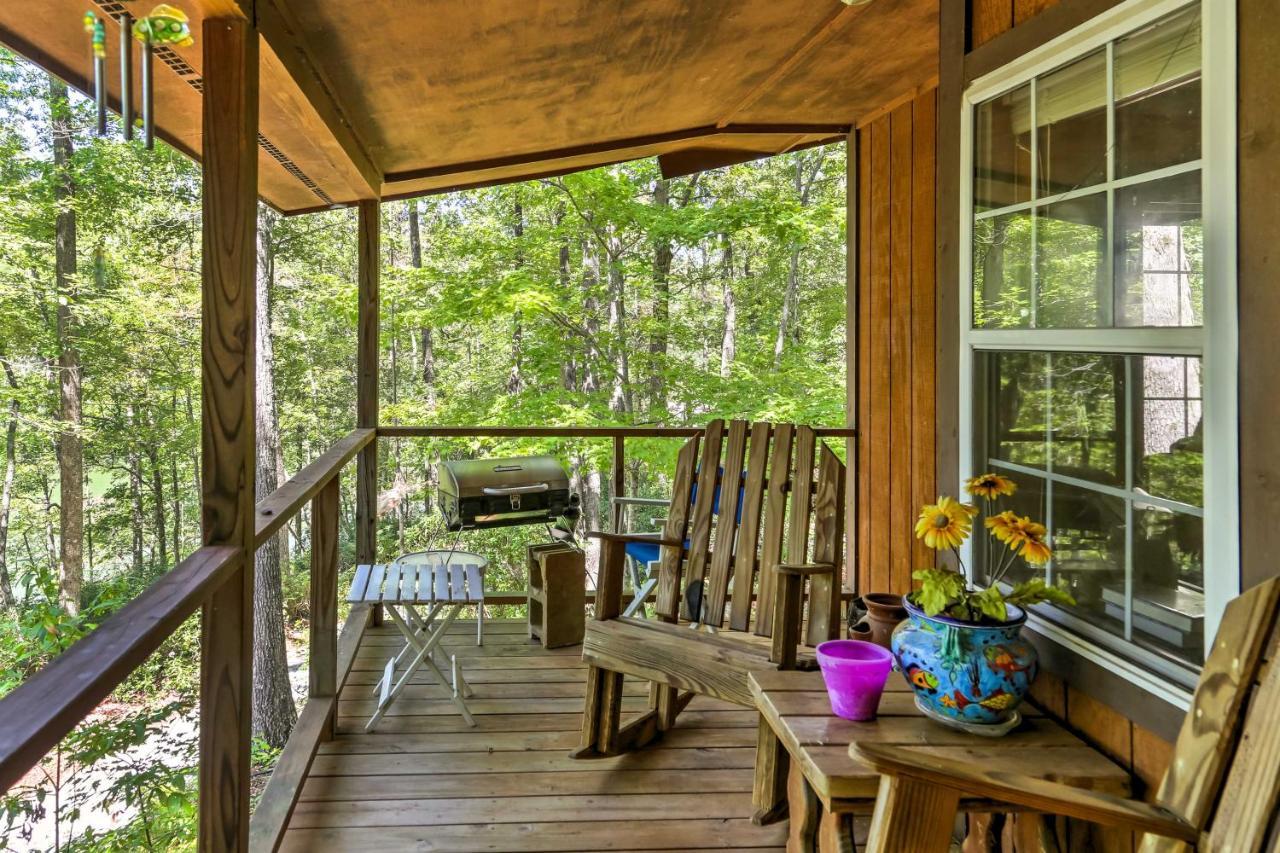 Lakefront Mountain Rest Cottage With Gas Fireplace! Walhalla Exterior photo