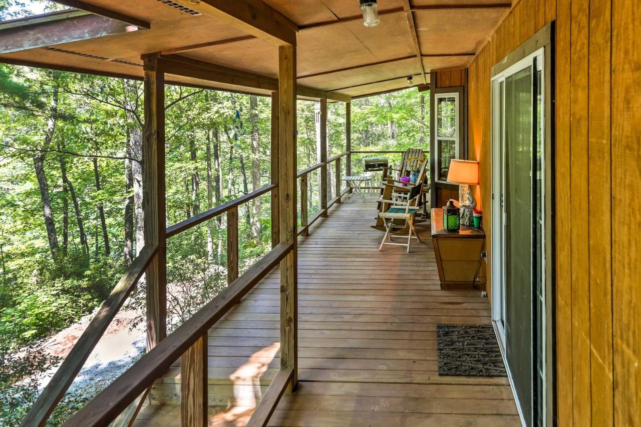 Lakefront Mountain Rest Cottage With Gas Fireplace! Walhalla Exterior photo