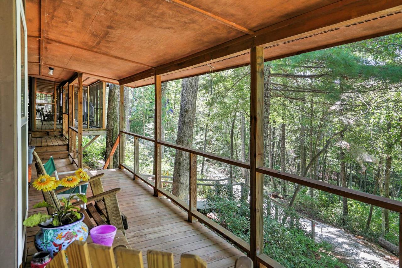 Lakefront Mountain Rest Cottage With Gas Fireplace! Walhalla Exterior photo